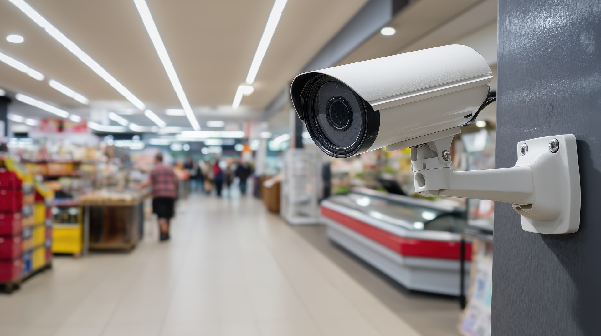 Kameraüberwachung im Kaufhaus