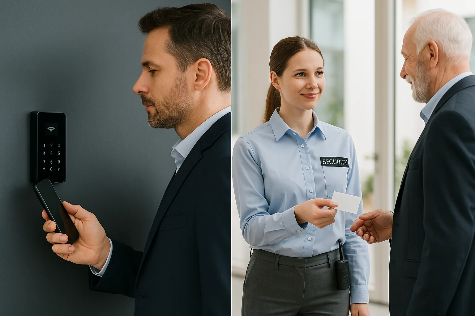 Zutrittskontrolle kombinieren: Digital + Personal im Vergleich