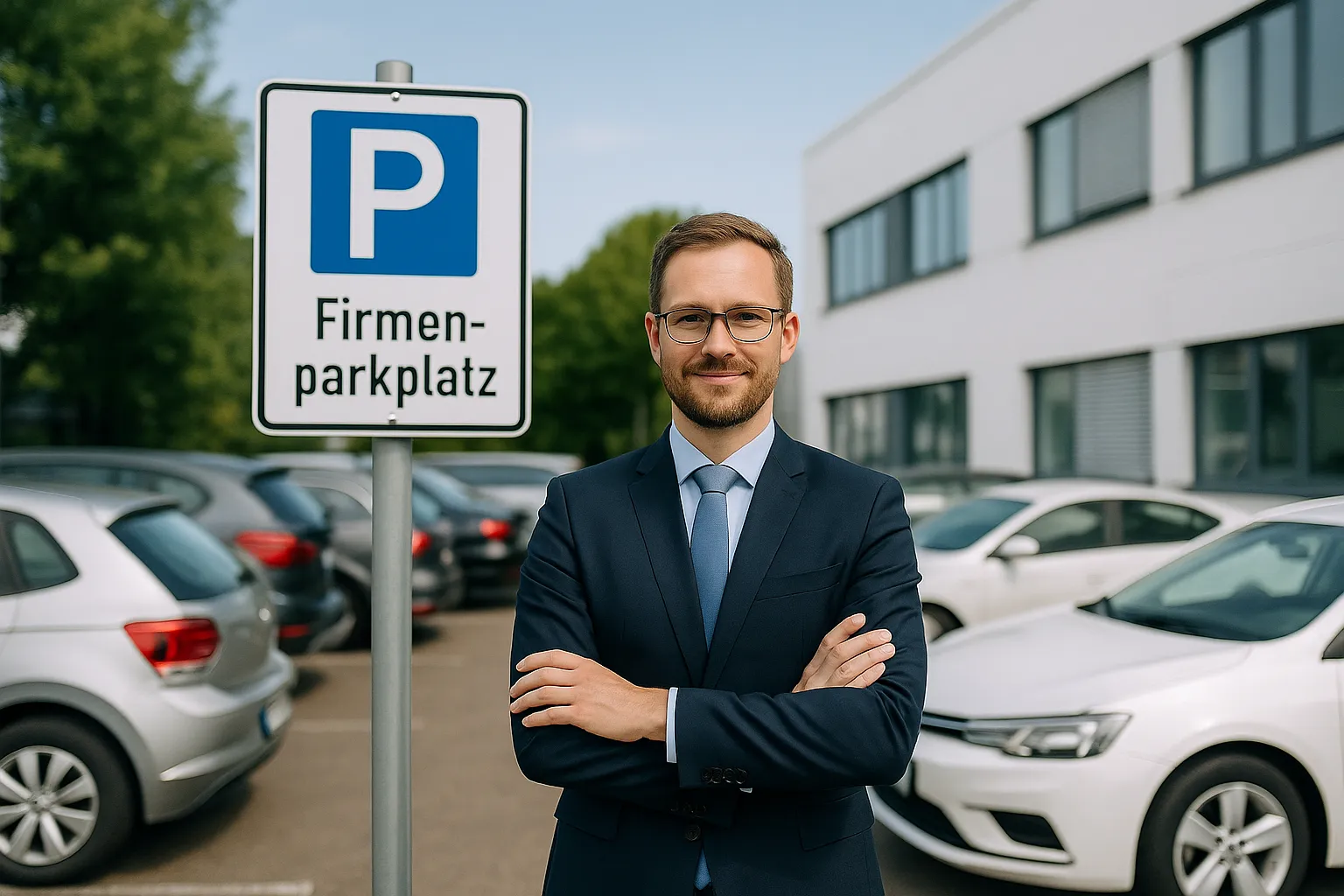 Parkraumbewirtschaftung Firmenparkplatz – Praxisfall