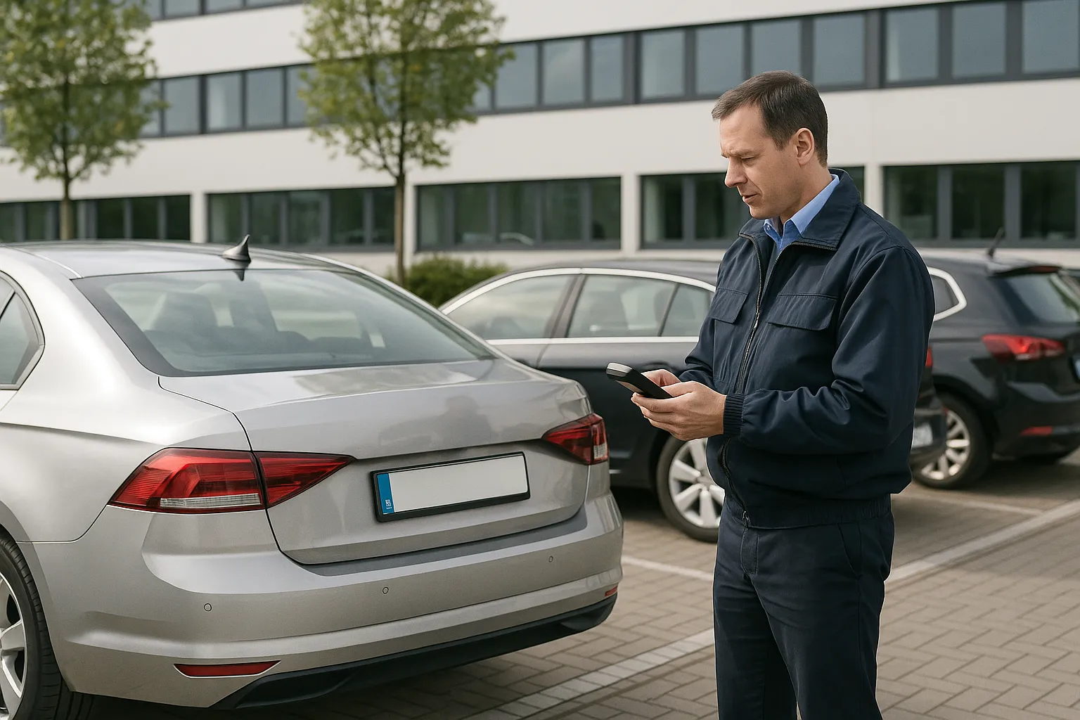 Parkraumbewirtschaftung Firmenparkplatz – Praxisfall