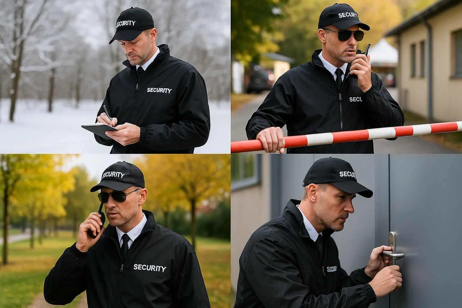 Slug: saisonale-sicherheitsrisiken-rechtliche-pflichten
Meta Title: Sicherheitspflichten im Jahresverlauf – Rechtliches
Meta Description: Welche Sicherheitspflichten gelten saisonal? Wir zeigen rechtliche Anforderungen für Unternehmen im Raum Ulm. Jetzt informieren & absichern!
Fotorealistisches bild, keine generischen bilder, keine logos und kein Text, aber auf jeden Fall Themenbezogen und passend zum Sicherheitsdienst